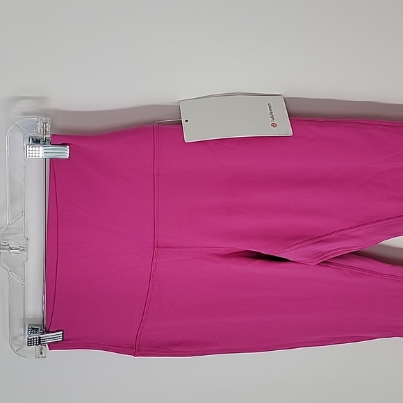 NWT. Lululemon align HR crop 21" size 8 pink - Picture 6 of 12